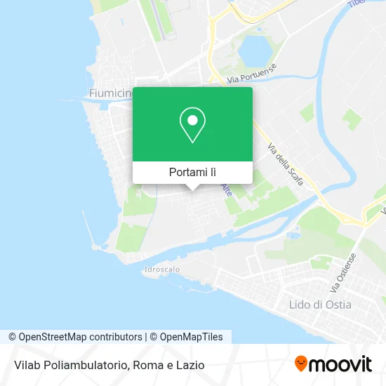 Mappa Vilab Poliambulatorio