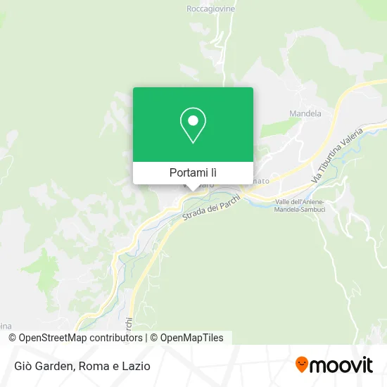 Mappa Giò Garden