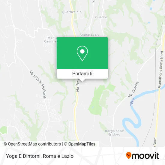 Mappa Yoga E Dintorni