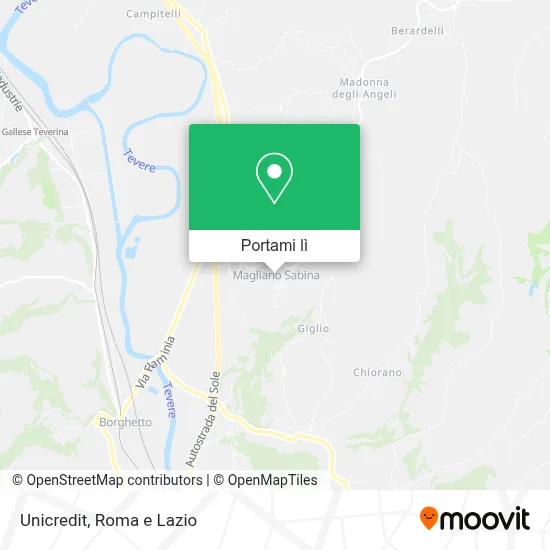 Mappa Unicredit