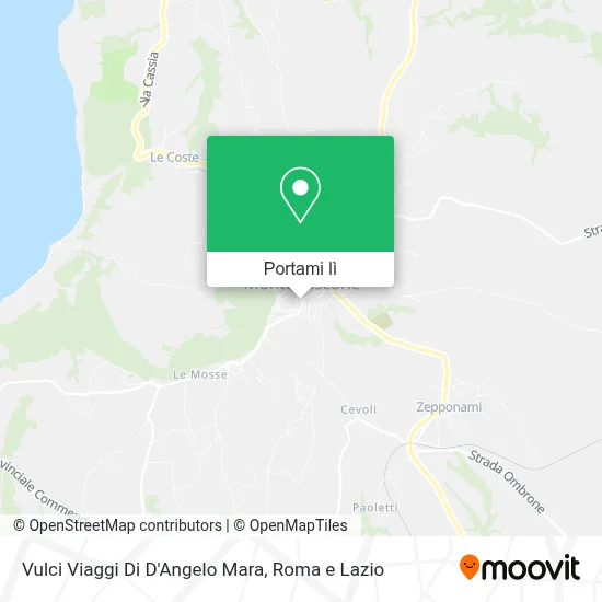 Mappa Vulci Viaggi Di D'Angelo Mara