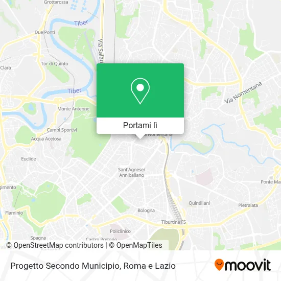 Mappa Progetto Secondo Municipio
