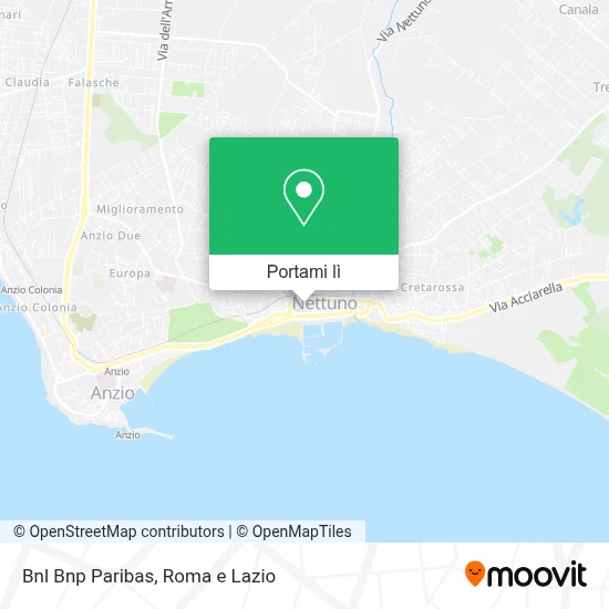 Mappa Bnl Bnp Paribas