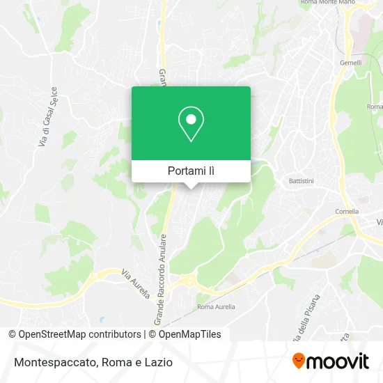 Mappa Montespaccato