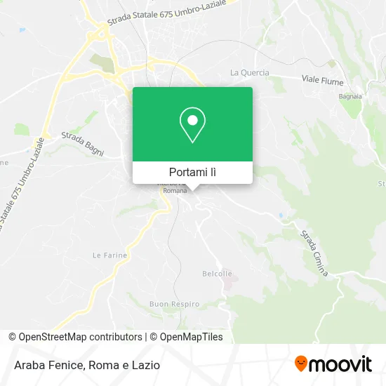 Mappa Araba Fenice