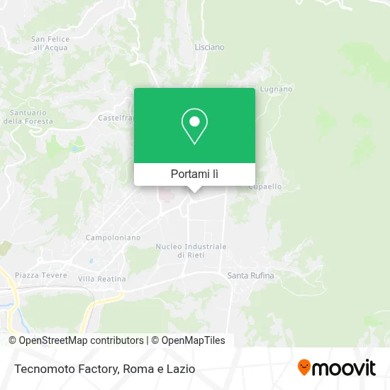 Mappa Tecnomoto Factory