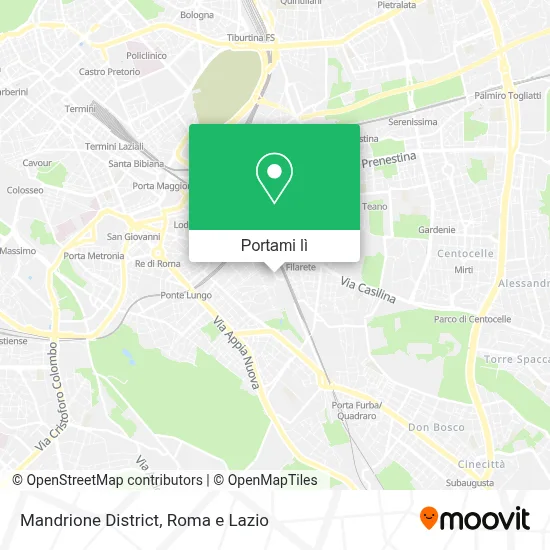 Mappa Mandrione District
