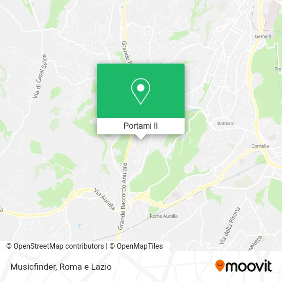 Mappa Musicfinder