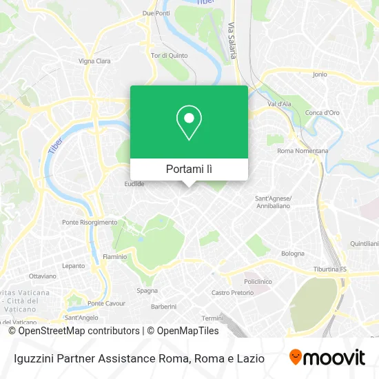 Mappa Iguzzini Partner Assistance Roma