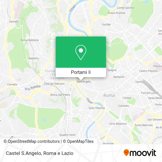 Mappa Castel S.Angelo