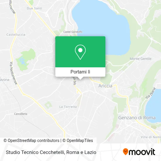 Mappa Studio Tecnico Cecchetelli