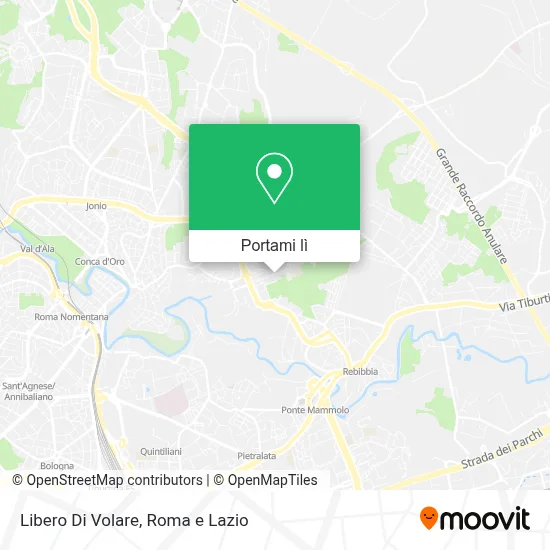 Mappa Libero Di Volare