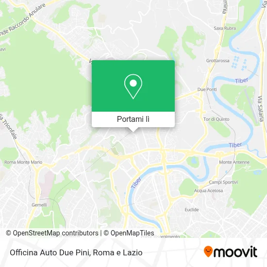 Mappa Officina  Auto Due Pini