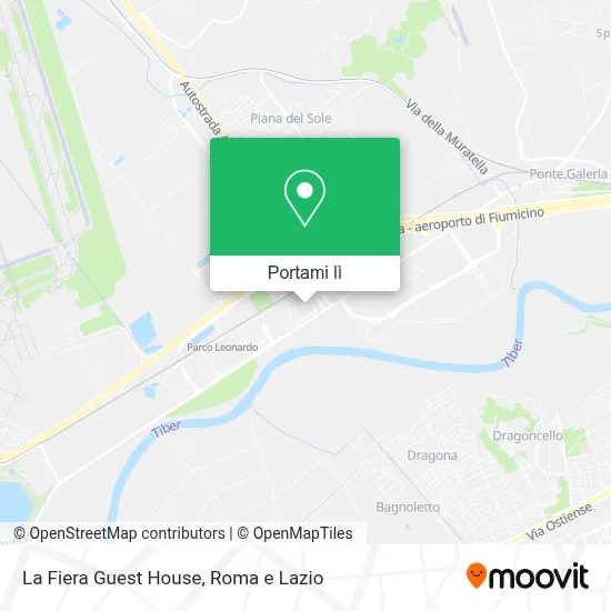 Mappa La Fiera Guest House