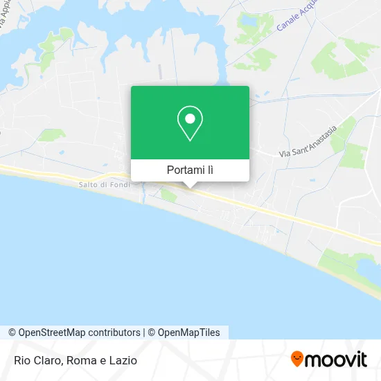 Mappa Rio Claro