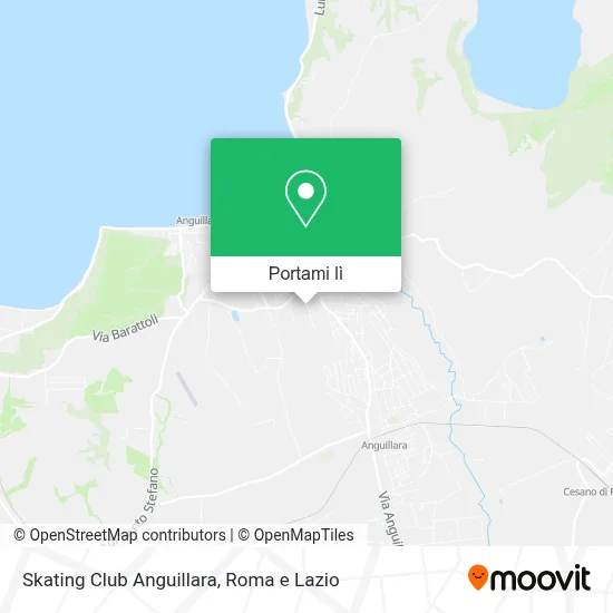 Mappa Skating Club Anguillara