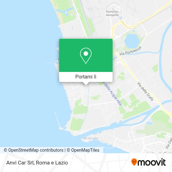 Mappa Anvi Car Srl