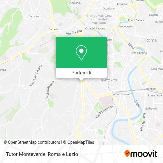 Mappa Tutor Monteverde