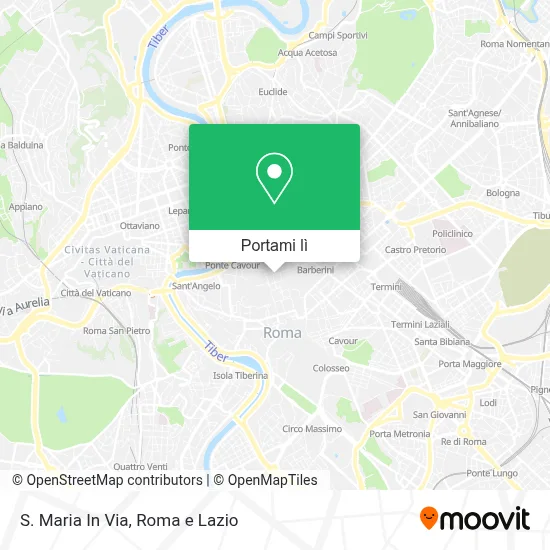 Mappa S. Maria In Via