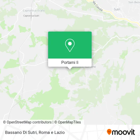 Mappa Bassano Di Sutri