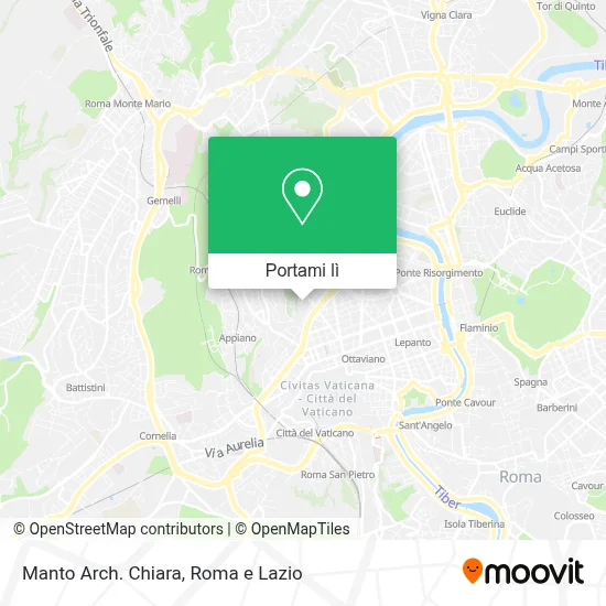 Mappa Manto Arch. Chiara