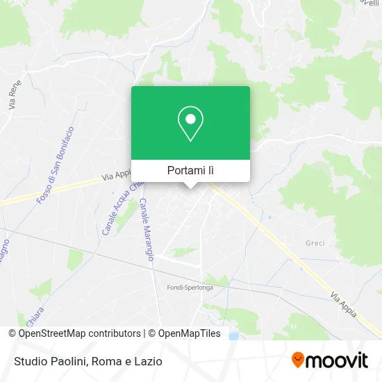 Mappa Studio Paolini