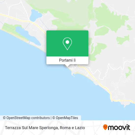 Mappa Terrazza Sul Mare Sperlonga