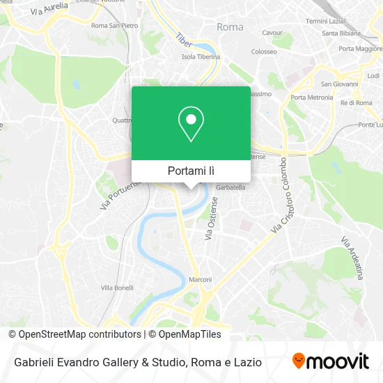 Mappa Gabrieli Evandro Gallery & Studio