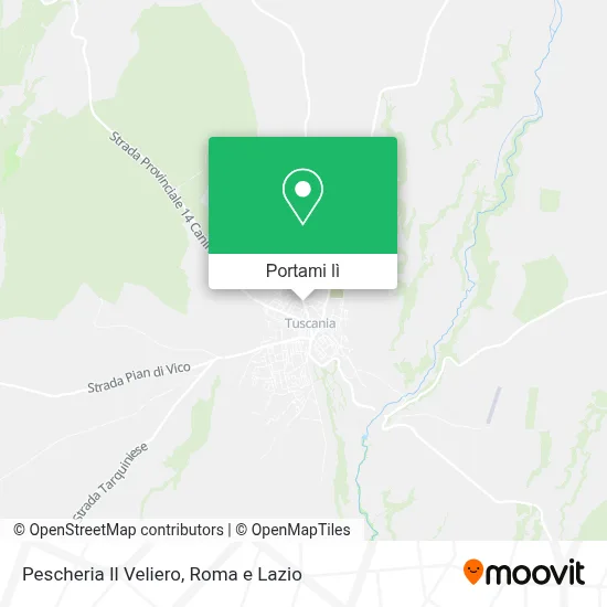 Mappa Pescheria Il Veliero