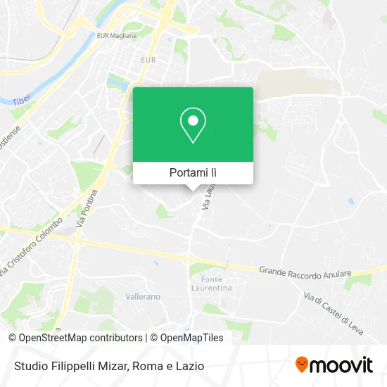 Mappa Studio Filippelli Mizar