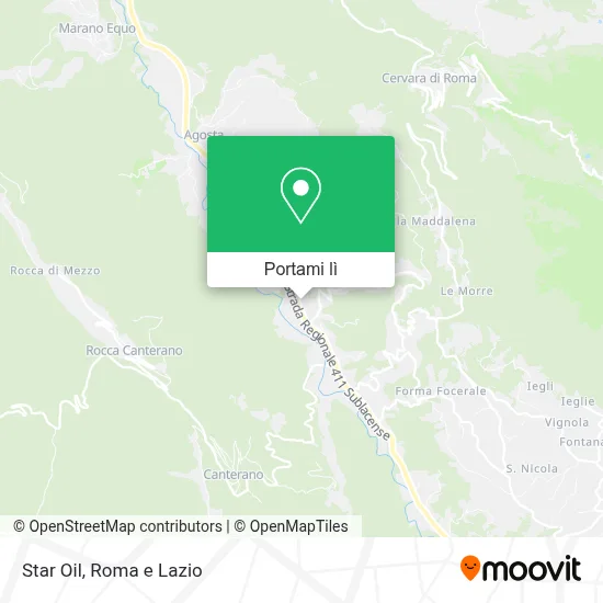 Mappa Star Oil