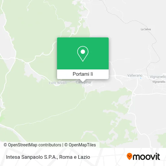 Mappa Intesa Sanpaolo S.P.A.