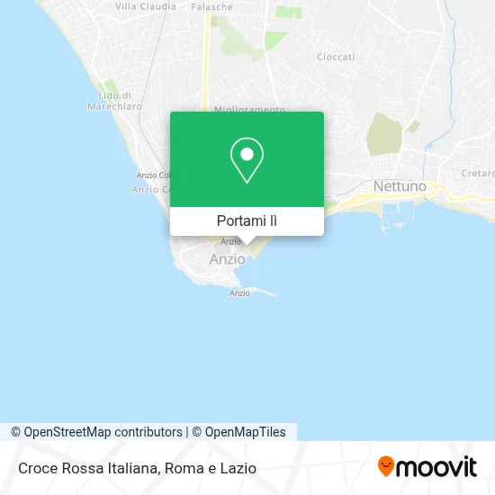 Mappa Croce Rossa Italiana