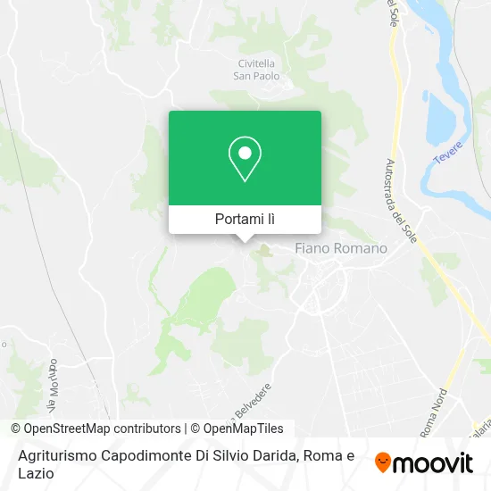 Mappa Agriturismo Capodimonte Di Silvio Darida