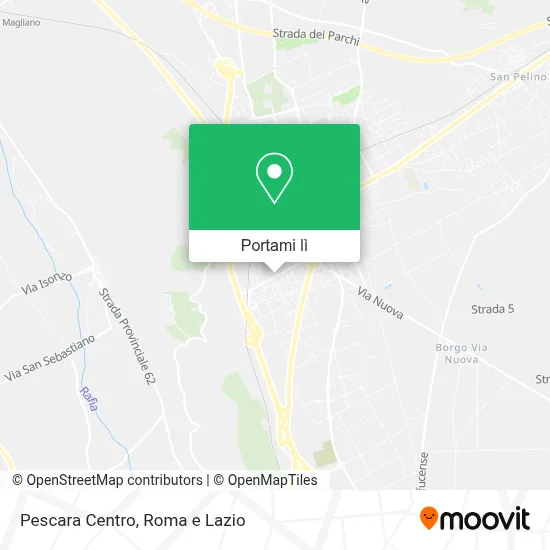 Mappa Pescara Centro