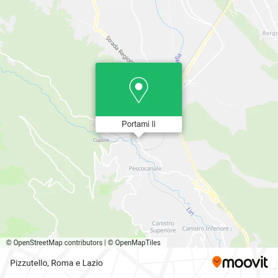 Mappa Pizzutello
