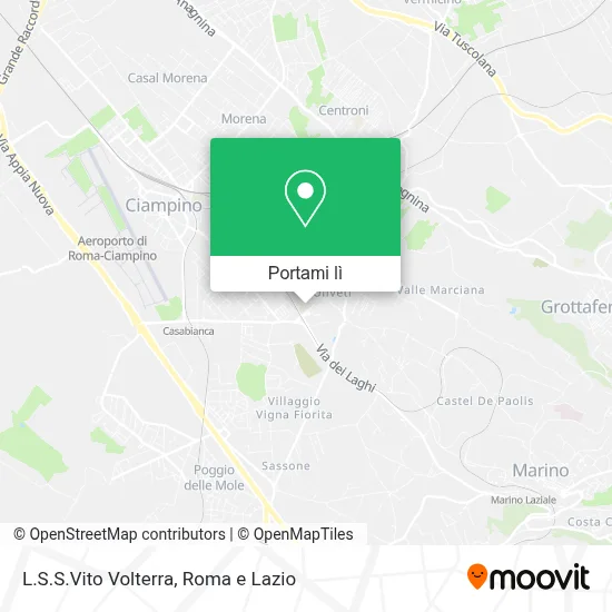 Mappa L.S.S.Vito Volterra