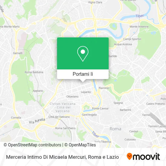 Mappa Merceria Intimo Di Micaela Mercuri