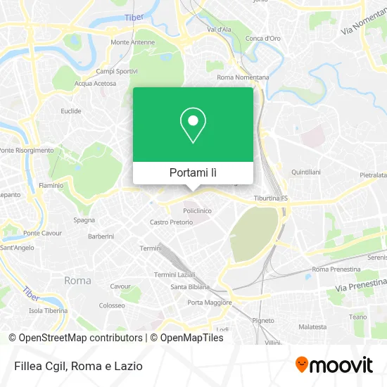 Mappa Fillea Cgil