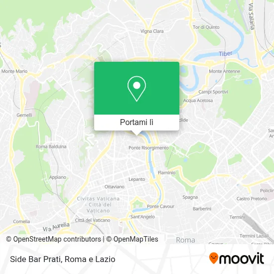 Mappa Side Bar Prati