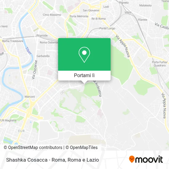 Mappa Shashka Cosacca - Roma
