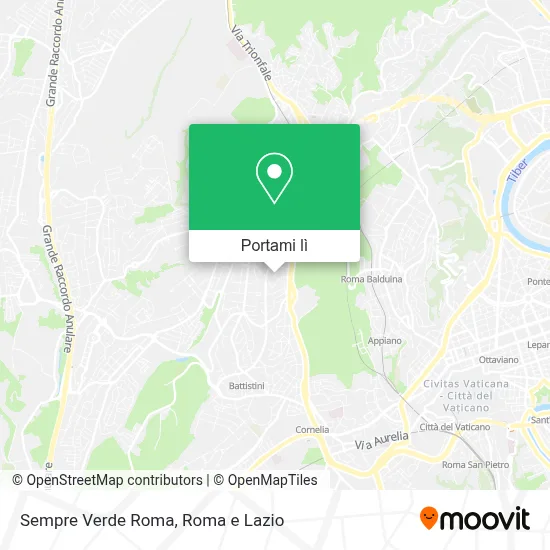 Mappa Sempre Verde Roma