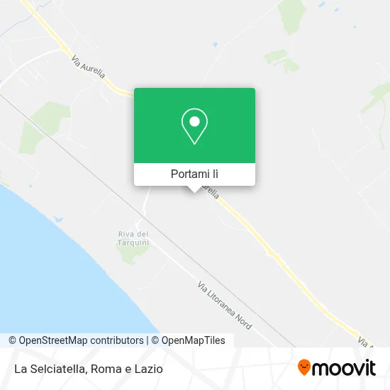 Mappa La Selciatella
