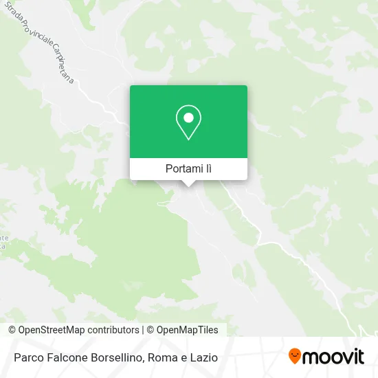 Mappa Parco Falcone Borsellino