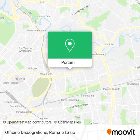 Mappa Officine Discografiche