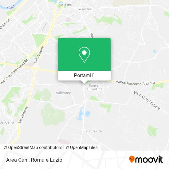 Mappa Area Cani