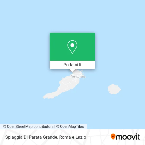 Mappa Spiaggia Di Parata Grande