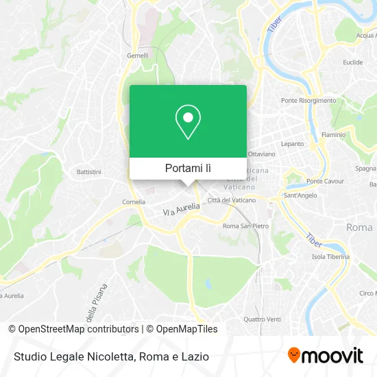 Mappa Studio Legale Nicoletta