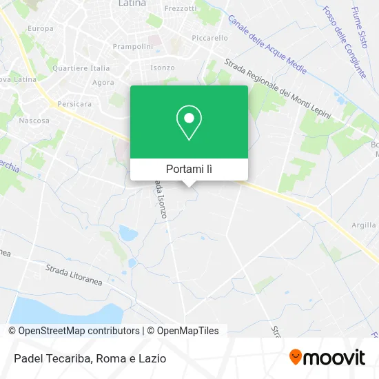 Mappa Padel Tecariba