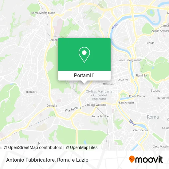 Mappa Antonio Fabbricatore